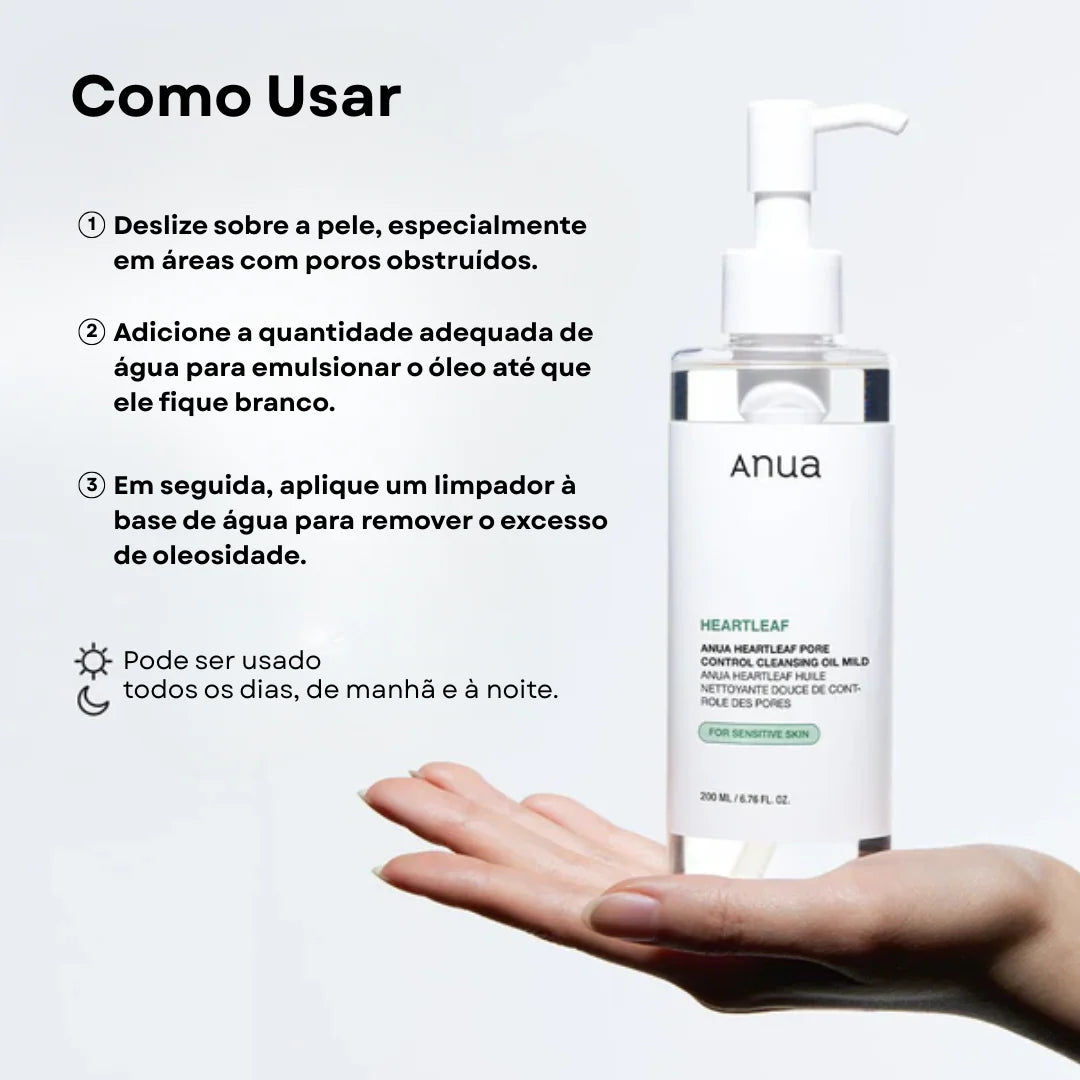 Anua Heartleaf Pore Control Cleansing Oil