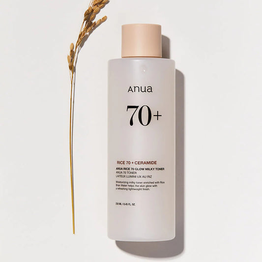 Anua – Rice 70 Glow Milky Toner 250 mL
