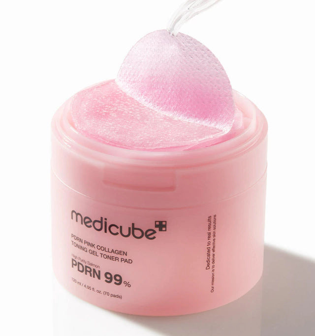 Medicube PDRN Pink Collagen Gel Toner Pad
